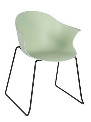 Vivid Armchair - Skid Frame