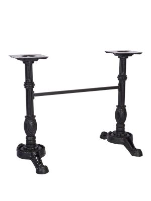 Bistro Twin Pedestal Composite Outdoor Table Base