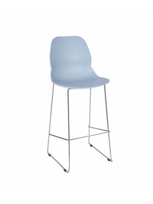 Shoreditch ECO Shell E Frame High Stool