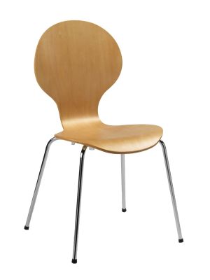 Mile Side Chair 4 Leg Frame